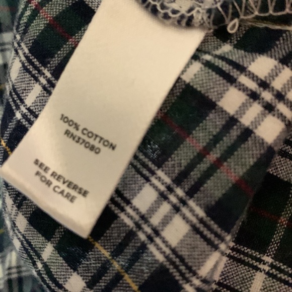 Cato Plaid 100% cotton tunic size 18/20 - Picture 3 of 5